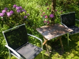 Sitzplatz im Garten