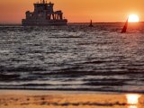 Frisia im Sonnenuntergang