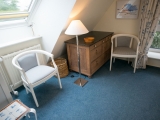Sitzecke im Schlafraum
