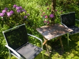 Sitzgelegenheit im Garten